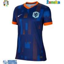 Nizozemska Gostujuci Dres za Ženska EP 2024 Kratak Rukav